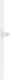 Roca Minimal A5b07s1b00 Shower Bar Exposed Universal 700 Mm Matte White