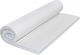 Green Future Matratzentopper Doppel Memory-Schaum mit Abnehmbarem Bezug 140x190cm