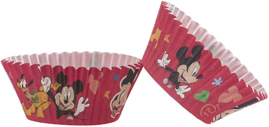 Dekora Karamellpapiere für Cupcakes Papier 339263-red 25pcs