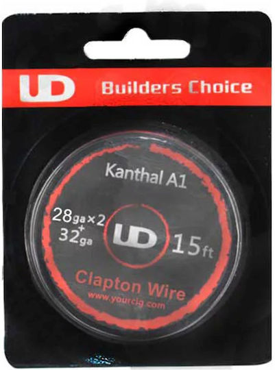 Ud Widerstandsdrähte Kanthal Clapton 28*2+32 Ga 5m