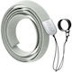 Kiwi Pen Lanyard Nackenriemen Denim Grau