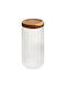 Atmosphera Harmony Lebensmittelglas mit Deckel Allgemeine Verwendung Glas Transparent 1000ml