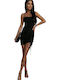 Summer Mini Evening Dress Black