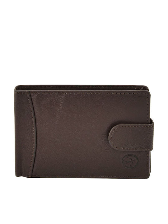 Men's Wallet Travel with RFID Brown