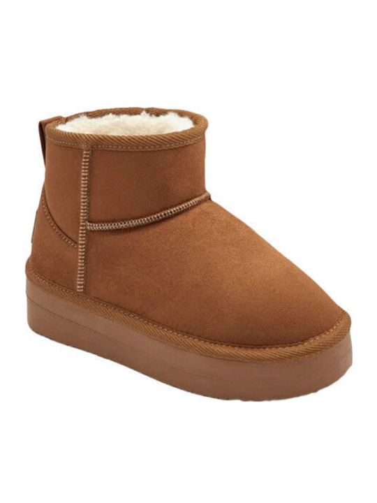 Conguitos Suede Παιδικά Μποτάκια Ταμπά