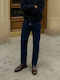 Men's Jeans Pants Elastic with Slim Fit Blue
