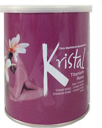 Hair Removal Wax Can Kristal 800ml Titanium