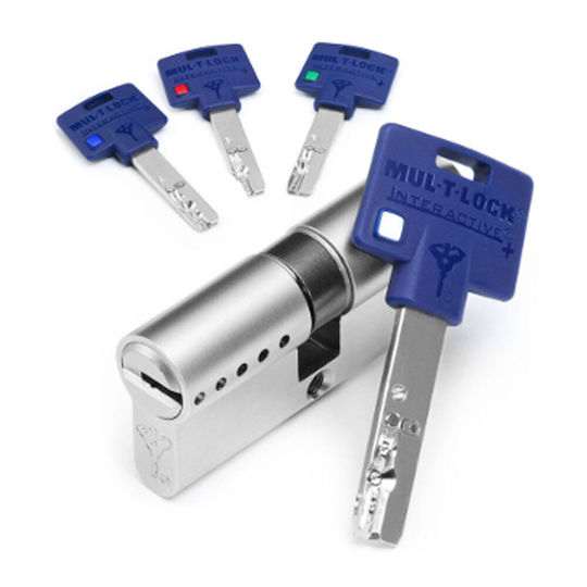 Mul-t-lock Interactive Sicherheitszylinder Mtl 600 Pa Schlüssel 5-Schlüssel-Montage-Betrieb