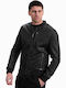 Sugar Vintage Sheep Leather Jacket Biker Black