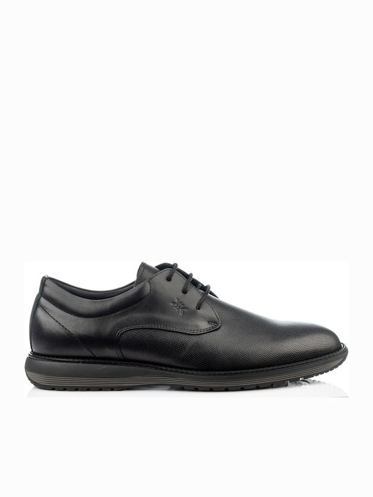Men's Leather Casual Shoes Black