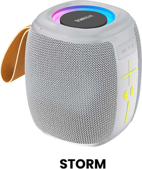 SONICGO! 5 Bluetooth Speaker with Radio and Battery Life up to 6 hours Storm