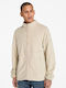 Men's Fleece Cardigan Beige