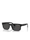 Armani Exchange Men's Sunglasses with Black Plastic Frame and Gray Lens AX4165S 807887