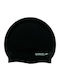 Speedo Plain Flat Căciulă de înot Copii din silicon Negru