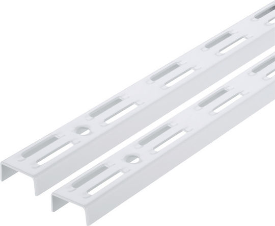 Oem Wall-Mounted Pillar Dexion Shelving Double Deck Support Holes 25x1500mm