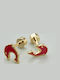Hypoallergenic Gold Plated Kids Earrings Studs from Steel