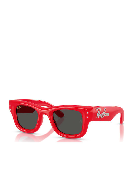 Ray Ban Unisex Sonnenbrillen mit Rot Horn umran...
