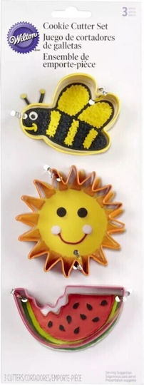 Set Cutters Bee Sun Watermelon 3 Pcs Wilton