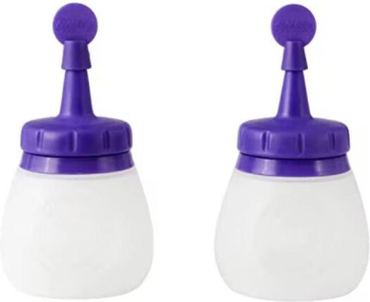 Mini Transparent Dispenser Bottle 2 Pcs Wilton