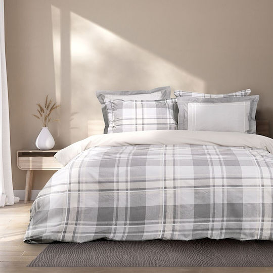 Nima Sheet Sets Queen 240x260cm. Arthur Arthur Grey-beige 4pcs