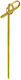 Stick Fundiță Bamboo 9cm 200 Buc