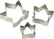 Ivy Leaf Cutters 3 Pcs Pme