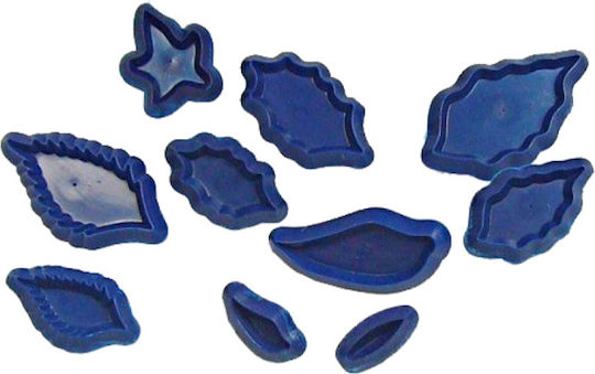 Set of 10 Different Leaf Cookie Cutters Jem