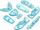 Football Shoes Trophy Cutter Set Jem