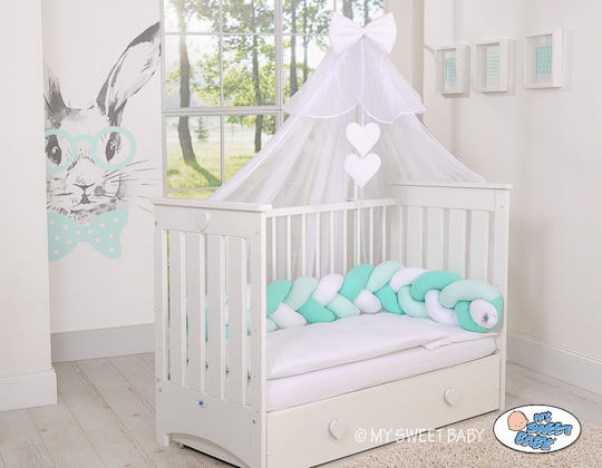 My Sweet Baby Панта Плетена Вътрешен White And Mint