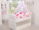 My Sweet Baby Πάντα Πλεξούδα Εσωτερική White, Dark Pink, Pink