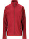 Women's Cardigan with Zipper Sun Dried Tomato