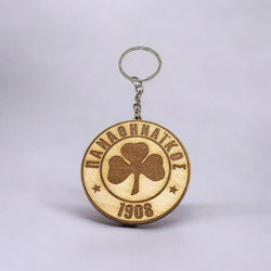 Wooden Keychain Panathinaikos Code 1246