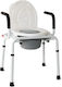 SuperOrtho Toilettenstuhl mit Rückenlehne AWC963