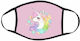 Fly Digital Protective Mask Small Kids Pink 15417 1pcs
