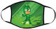 Fly Digital Protective Mask Small Kids Green 15463 1pcs