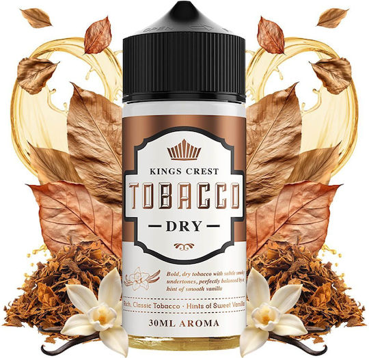 Kings Crest Flavor Shot 30ml/120ml 1Stück Tobacco Dry