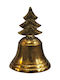 Espiel Christmas Metal Figure Bell Copper Bell Copper Height 9.5cm