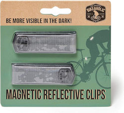 Lumină Magnetică Reflectorizantă Pentru Bicicletă Magnetic Reflective Clips Ref0001 Legami