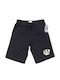 Kinder-Shorts/Bermudas Stoff Blau