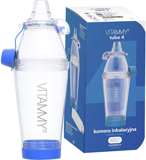 Vitammy Tube 4 Cameră de Inhalare Fără Mască Capacitate 198 Ml Materiale Sigure de Înaltă Calitate