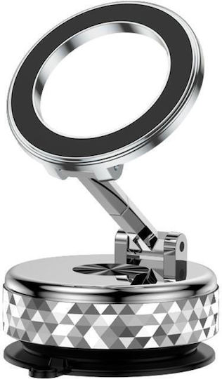 Auto Handyhalterung mit Magnet Silber
