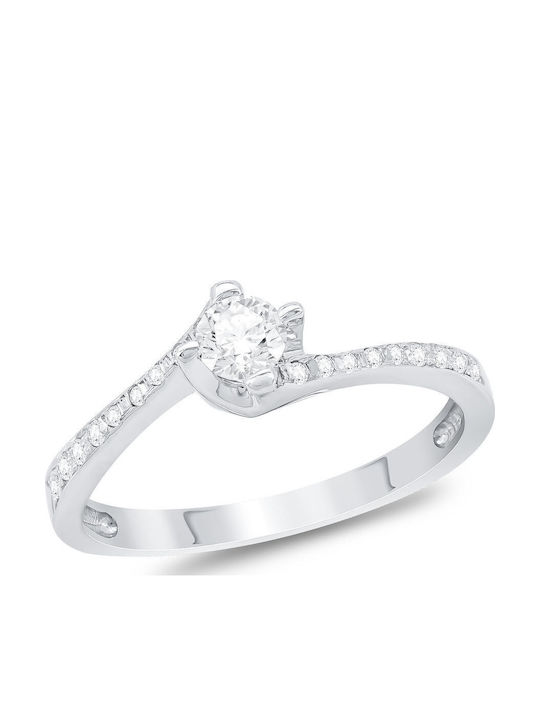 Kiriakos Gofas Single Stone with Diamond