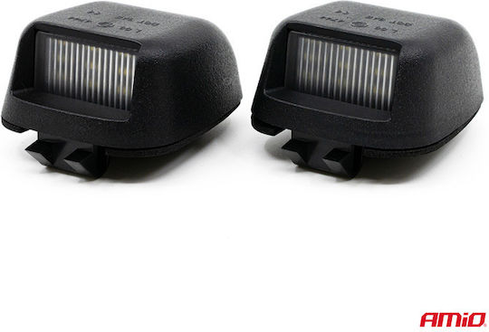 AMiO Светлини за регистрационната табела LED за Nissan Titan / Armada / Frontier / Navara 1бр