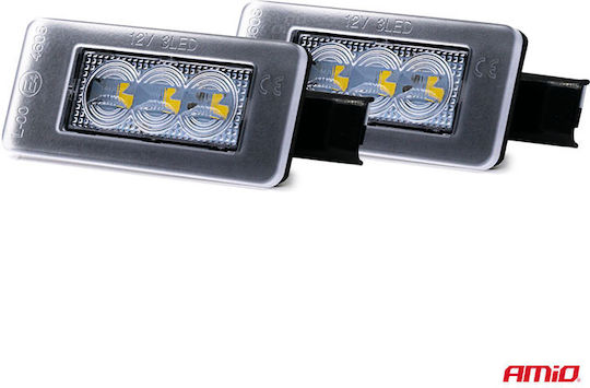 AMiO Светлини за регистрационната табела LED за Citroen C3 / DS5 / C5 1бр