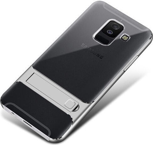 Elegance Back Cover Silicone / Plastic Transparent (Galaxy A6+ 2018)