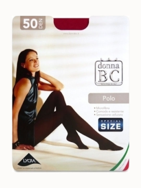 Polo Οpaque Γυναικείο Καλσόν 50 Den Wine