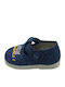 Adam's Shoes Βρεφικά Πέδιλα Αγκαλιάς Navy Μπλε