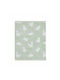 Kentia Baby Body Towel Saurus Green Weight 450gr/m²