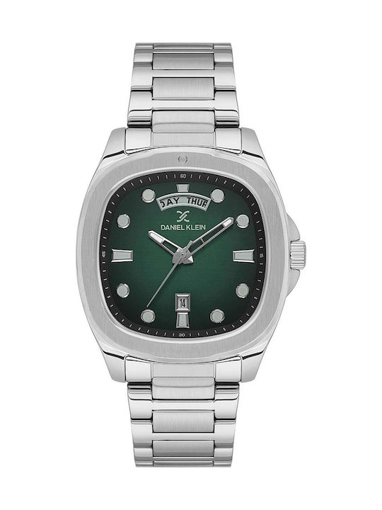 Daniel Klein Women's Watch with Silver Metal Br...