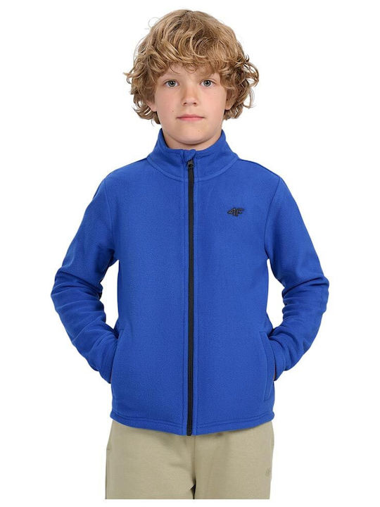 4F Παιδική Ζακέτα Fleece Μπλε